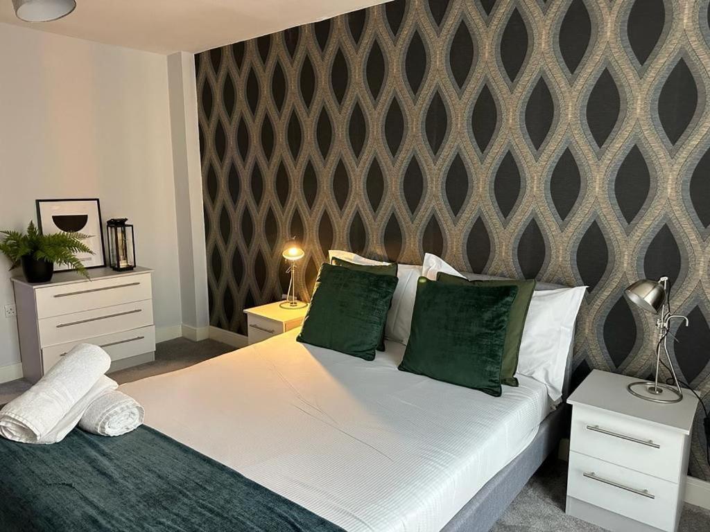 Luxury 9Ine Beautiful Bull Ring Apartment Free Parking Birmingham Exterior photo