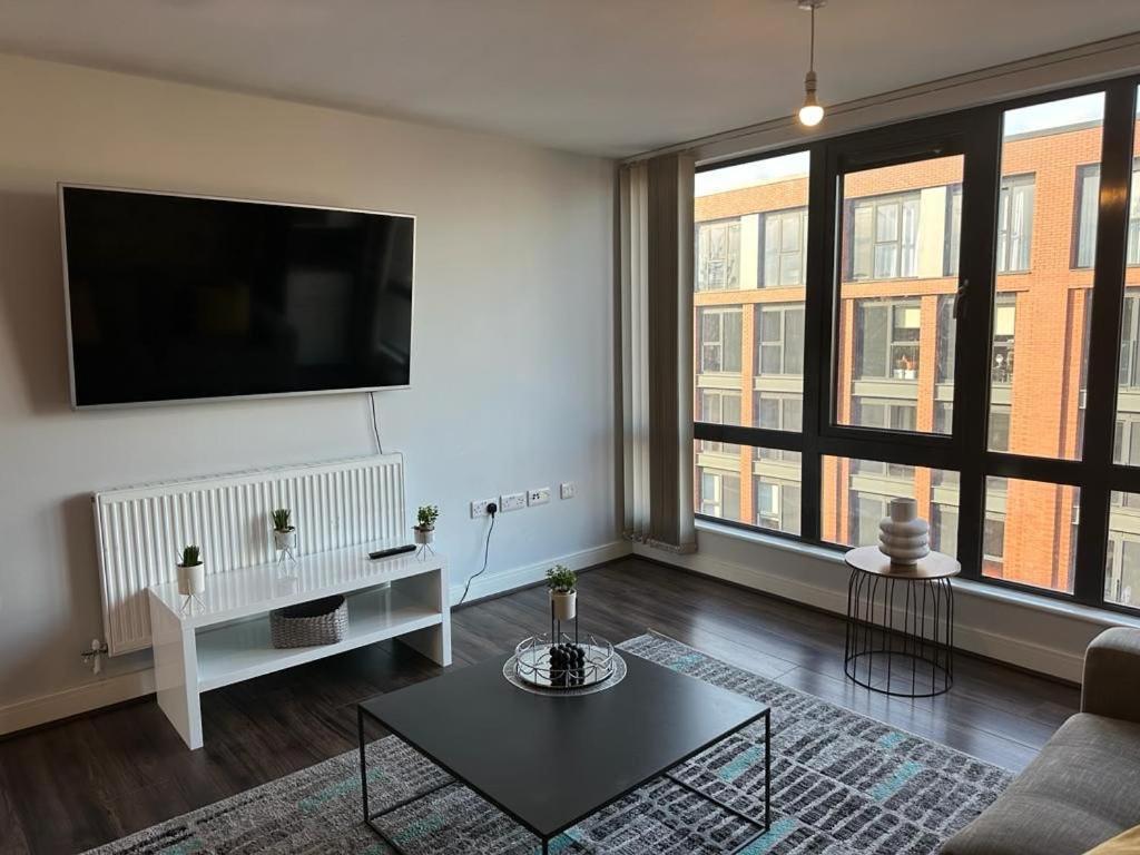 Luxury 9Ine Beautiful Bull Ring Apartment Free Parking Birmingham Exterior photo